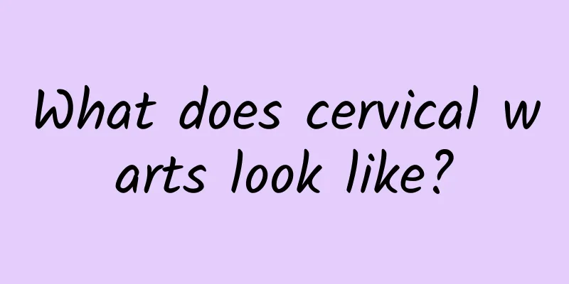 What does cervical warts look like?
