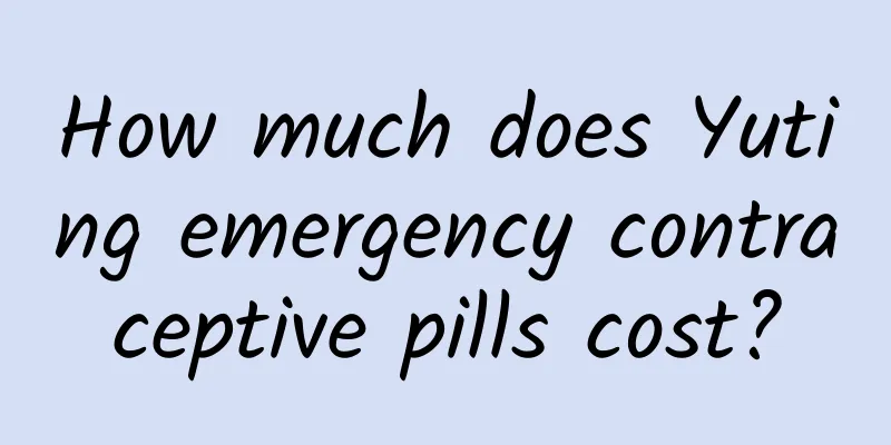 How much does Yuting emergency contraceptive pills cost?