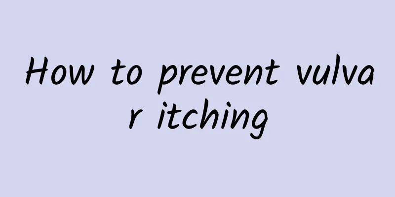 How to prevent vulvar itching