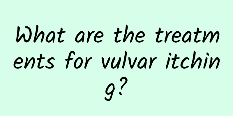 What are the treatments for vulvar itching?