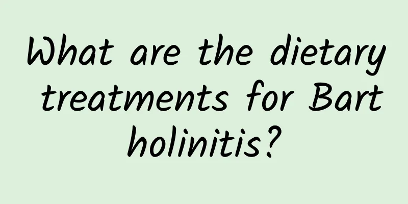 What are the dietary treatments for Bartholinitis?