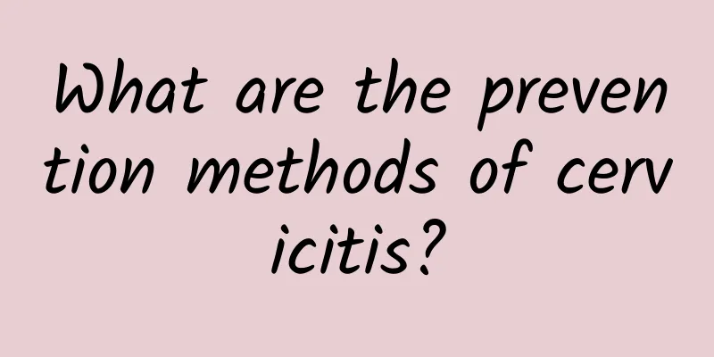 What are the prevention methods of cervicitis?