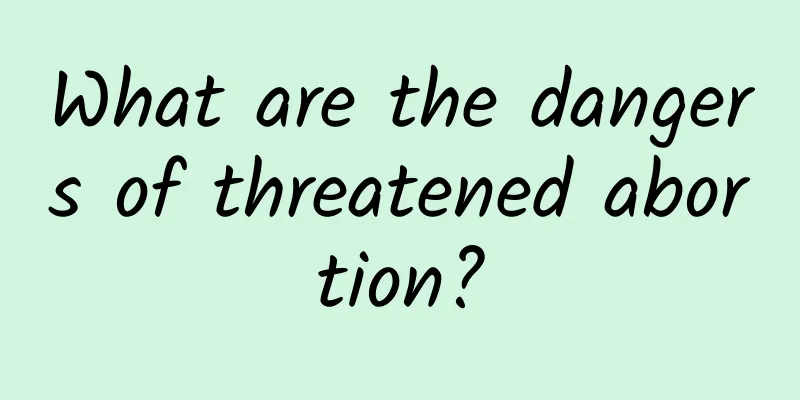 What are the dangers of threatened abortion?