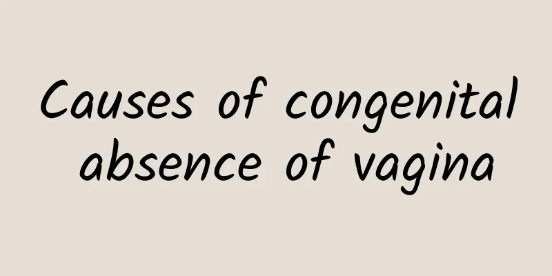 Causes of congenital absence of vagina
