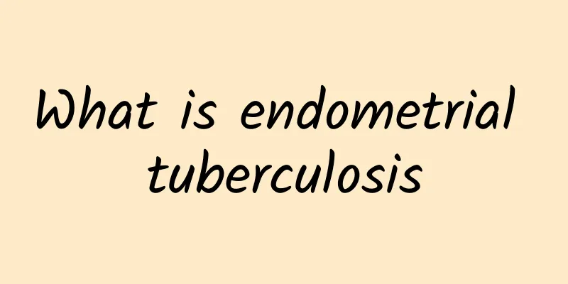 What is endometrial tuberculosis