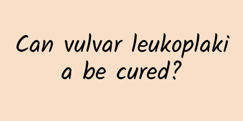 Can vulvar leukoplakia be cured?