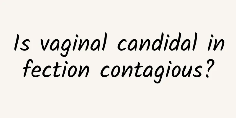 Is vaginal candidal infection contagious?