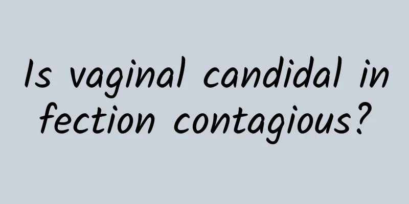 Is vaginal candidal infection contagious?