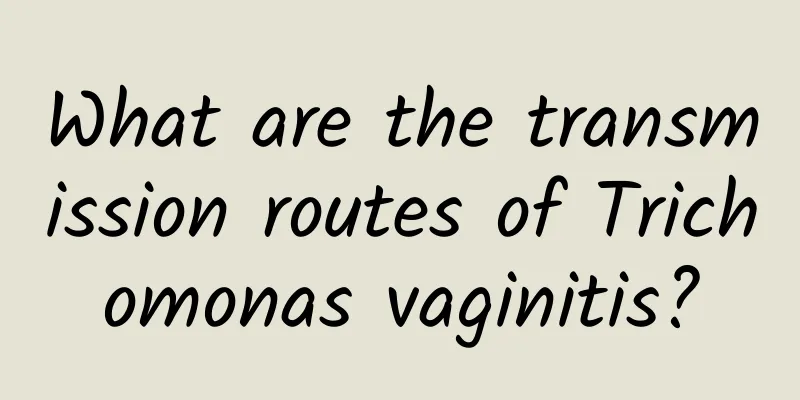 What are the transmission routes of Trichomonas vaginitis?