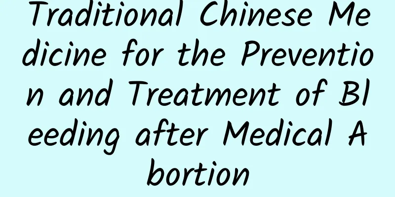 Traditional Chinese Medicine for the Prevention and Treatment of Bleeding after Medical Abortion