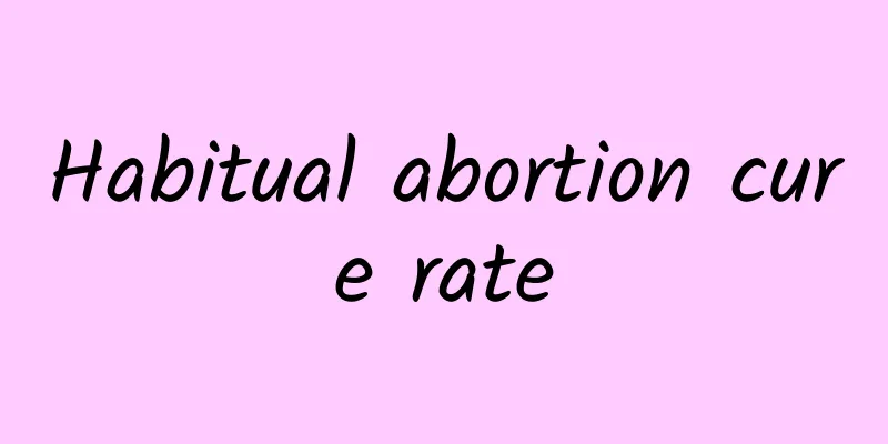 Habitual abortion cure rate