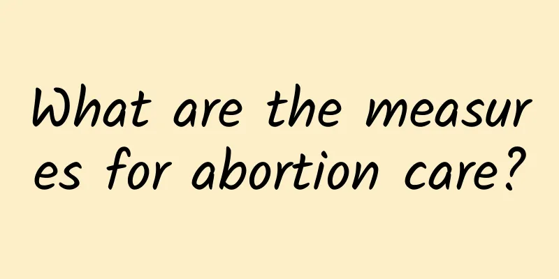 What are the measures for abortion care?
