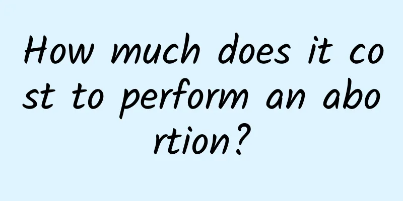 How much does it cost to perform an abortion?