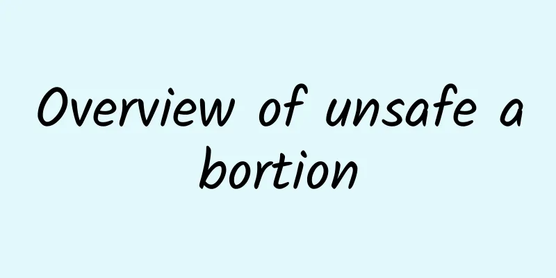 Overview of unsafe abortion