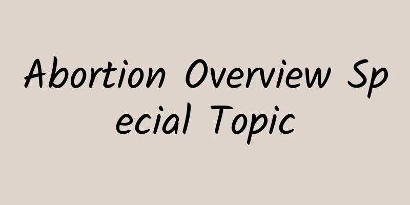 Abortion Overview Special Topic