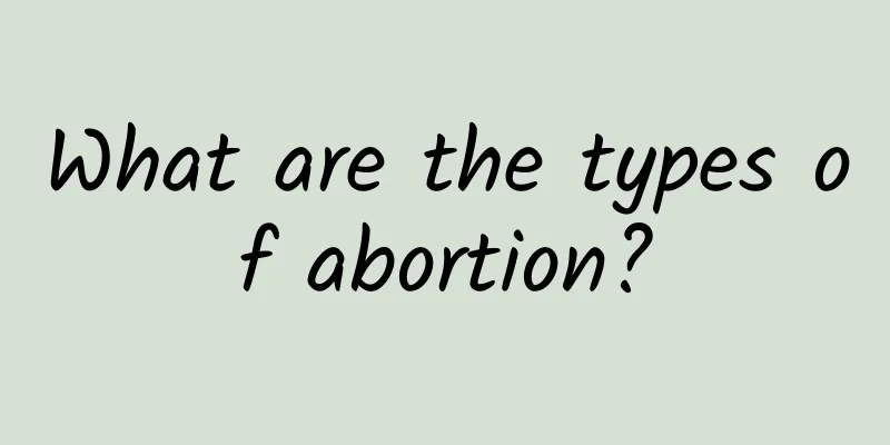 What are the types of abortion?