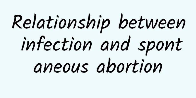 Relationship between infection and spontaneous abortion