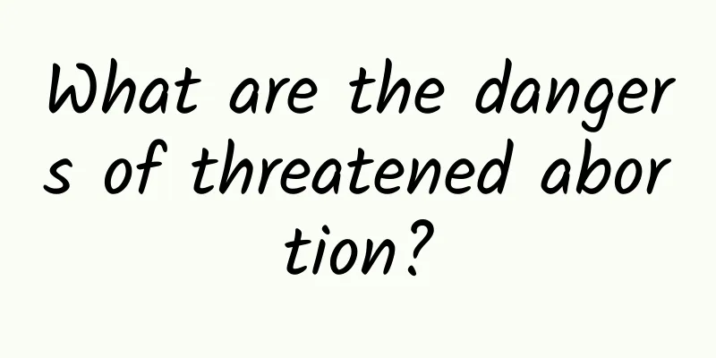 What are the dangers of threatened abortion?