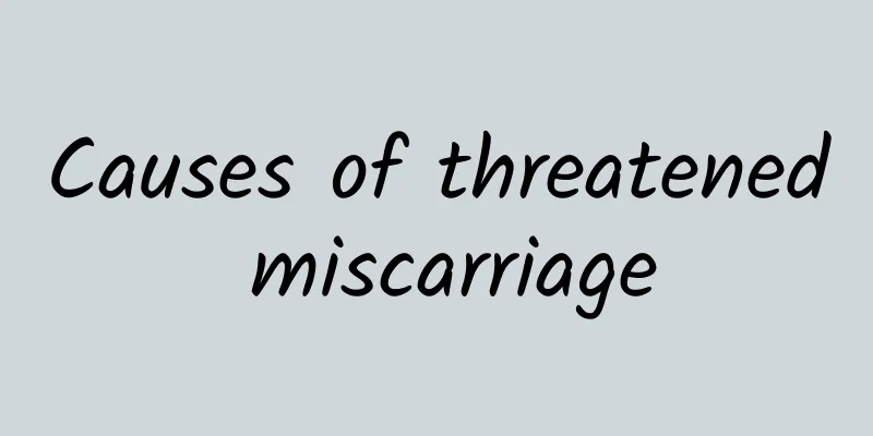 Causes of threatened miscarriage