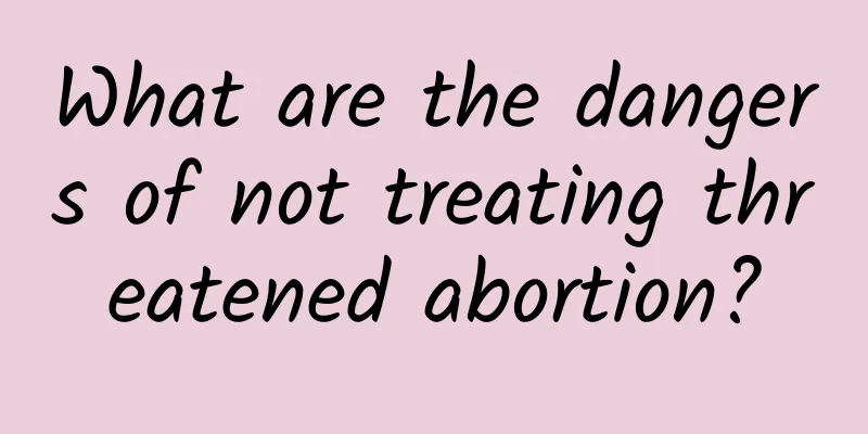 What are the dangers of not treating threatened abortion?