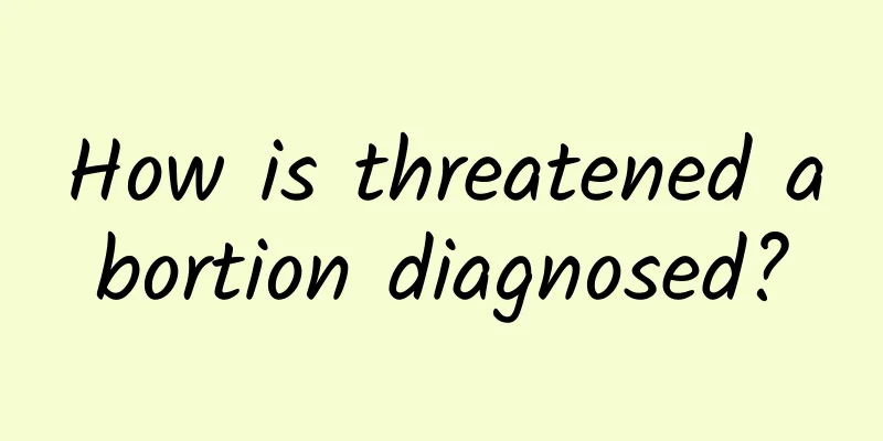 How is threatened abortion diagnosed?