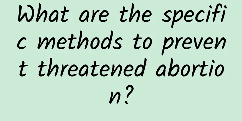 What are the specific methods to prevent threatened abortion?