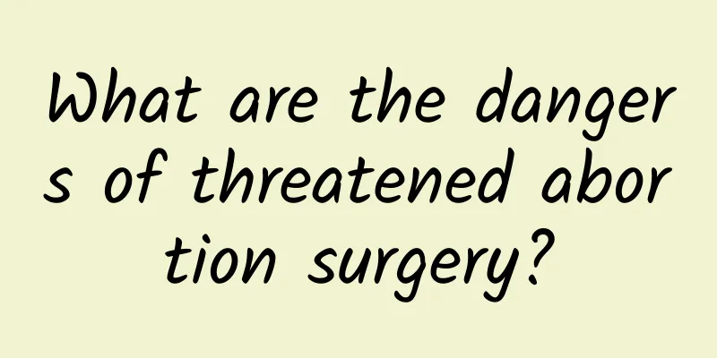 What are the dangers of threatened abortion surgery?