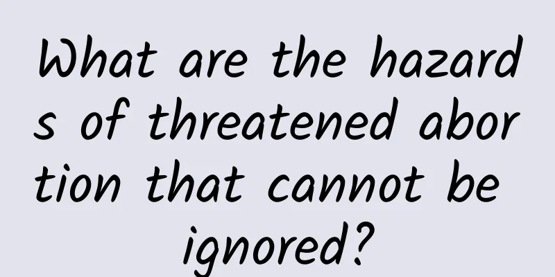 What are the hazards of threatened abortion that cannot be ignored?