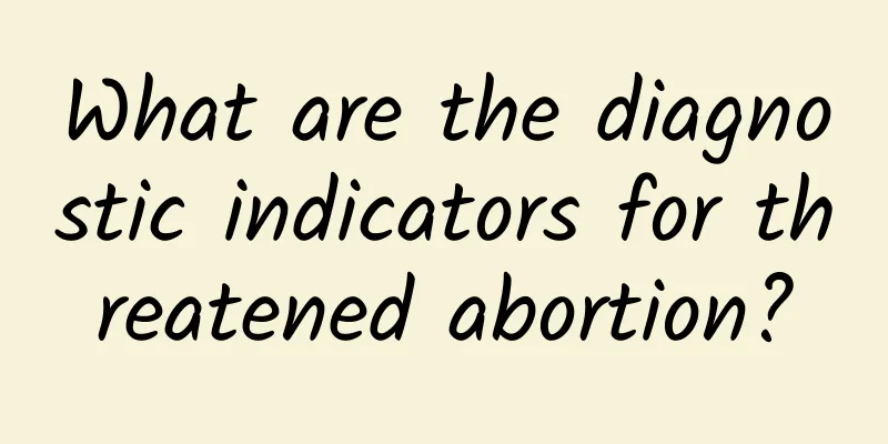 What are the diagnostic indicators for threatened abortion?