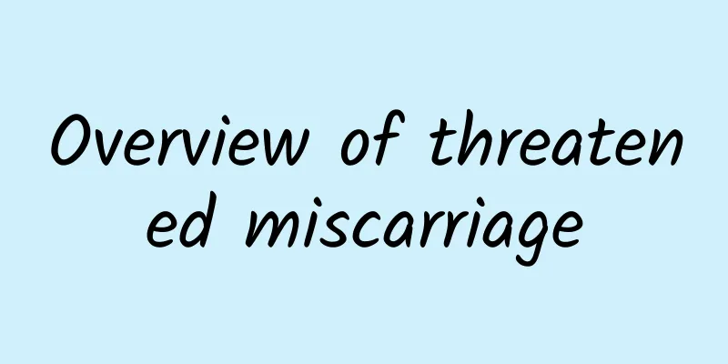 Overview of threatened miscarriage