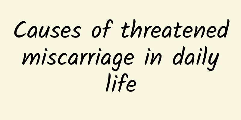 Causes of threatened miscarriage in daily life