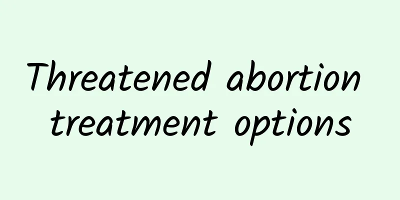 Threatened abortion treatment options