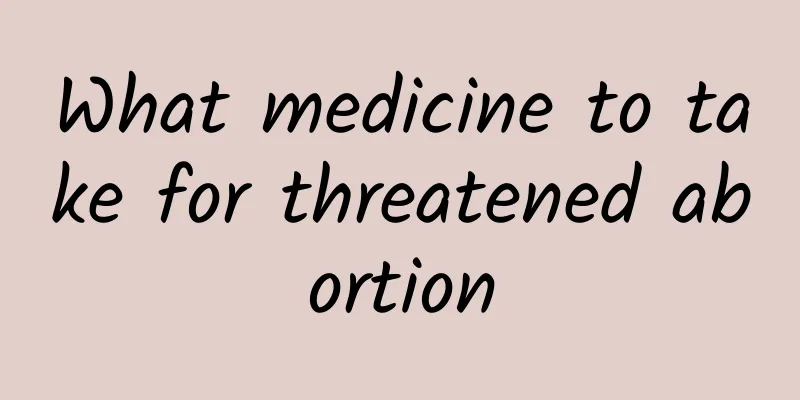 What medicine to take for threatened abortion