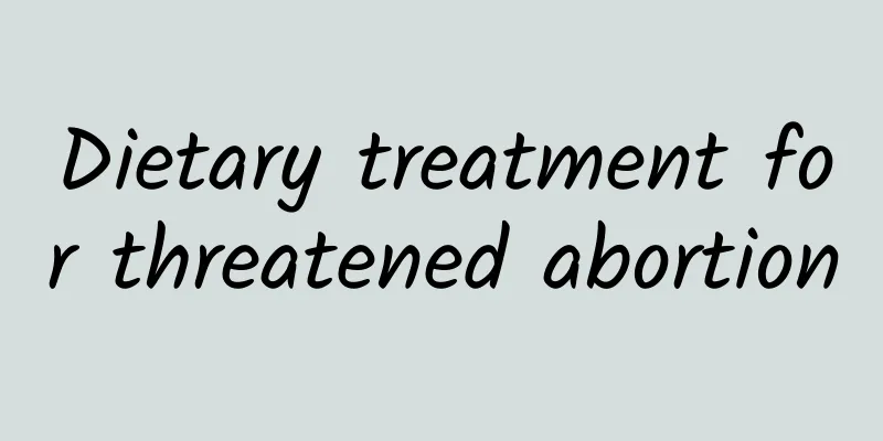 Dietary treatment for threatened abortion