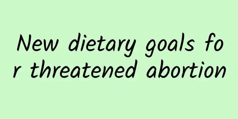 New dietary goals for threatened abortion