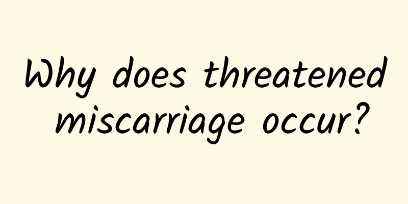 Why does threatened miscarriage occur?