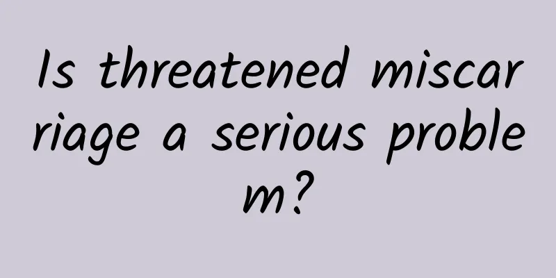 Is threatened miscarriage a serious problem?