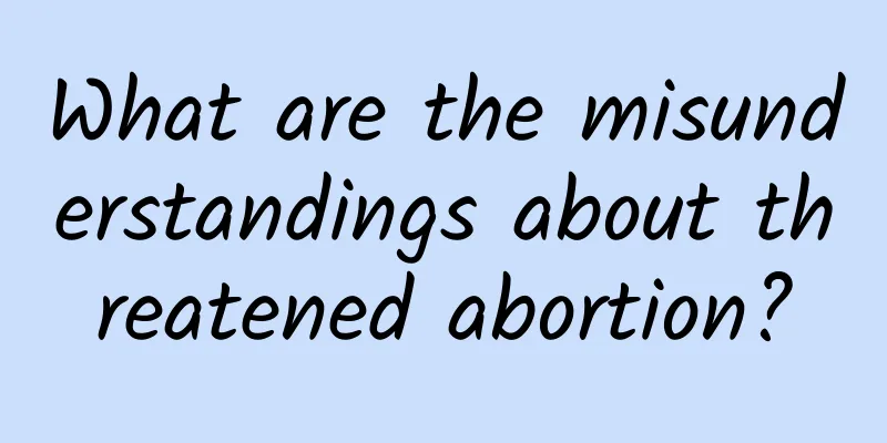 What are the misunderstandings about threatened abortion?