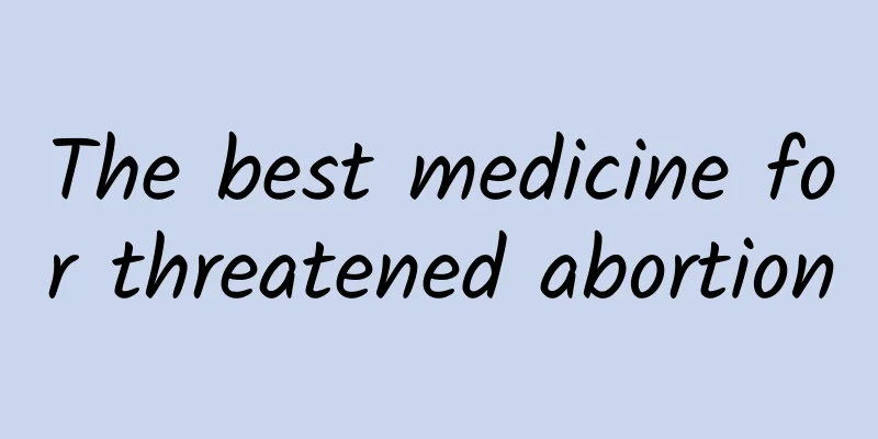 The best medicine for threatened abortion