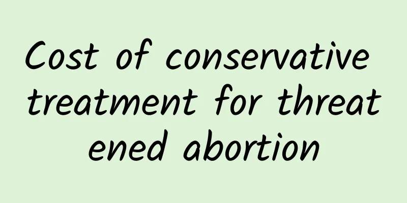 Cost of conservative treatment for threatened abortion