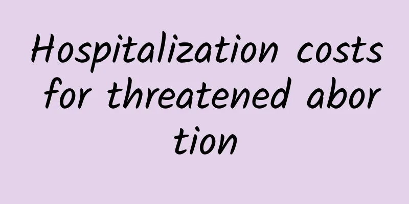 Hospitalization costs for threatened abortion