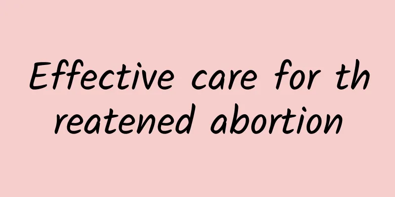 Effective care for threatened abortion