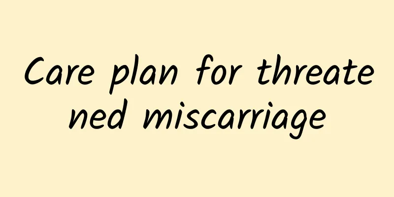 Care plan for threatened miscarriage