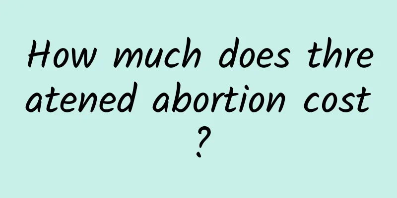 How much does threatened abortion cost?