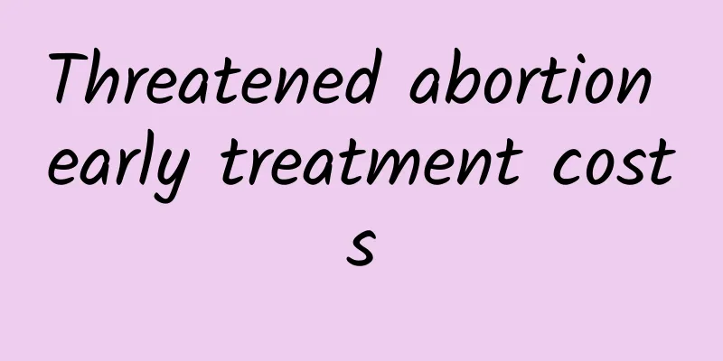 Threatened abortion early treatment costs