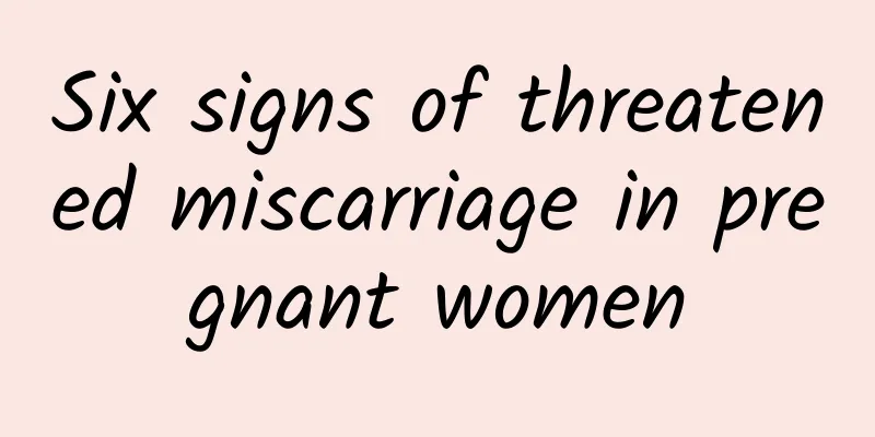 Six signs of threatened miscarriage in pregnant women