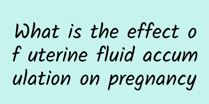 What is the effect of uterine fluid accumulation on pregnancy