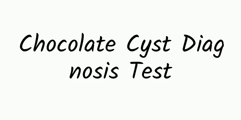 Chocolate Cyst Diagnosis Test