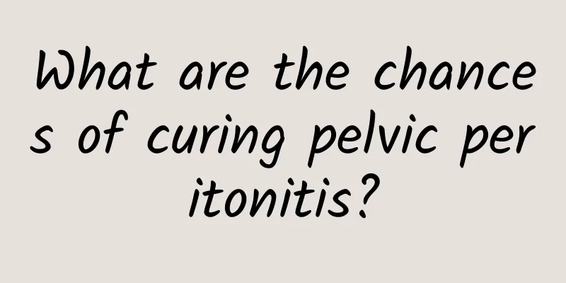 What are the chances of curing pelvic peritonitis?