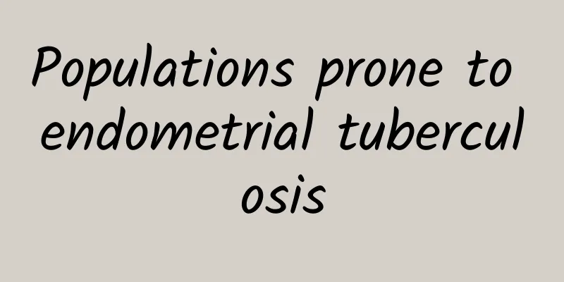 Populations prone to endometrial tuberculosis